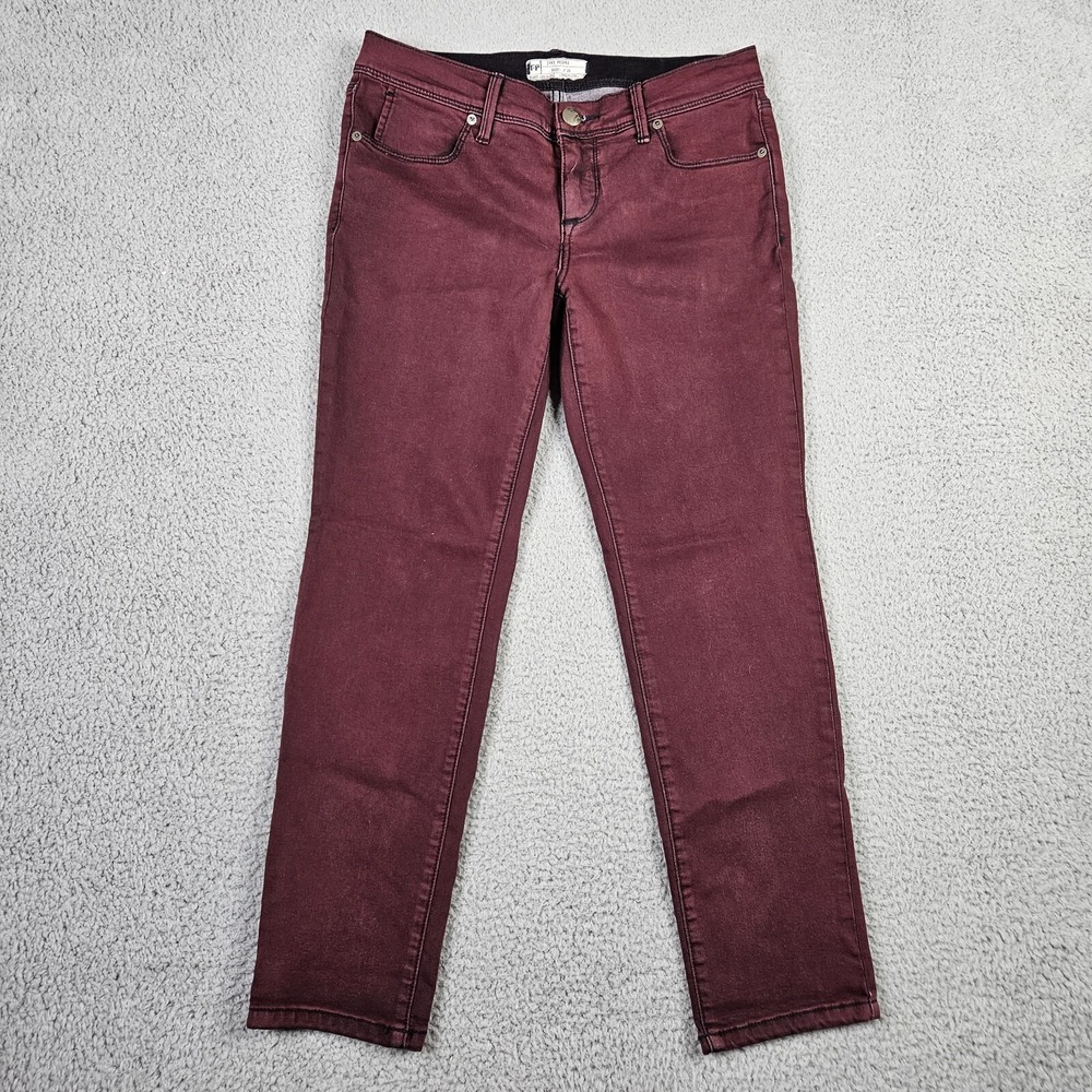 Free people Women's Plum Mid-rise Five pockets Jeans Size W29 NEW